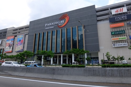 Private Taxi Johor Bahru to Paradigm Mall