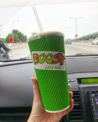 Travel from Singapore to Boost juice at Komtar JBCC