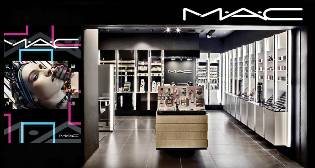 M.A.C cosmetic shop