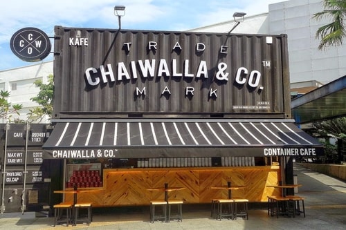 Chaiwalla co container cafe in JB