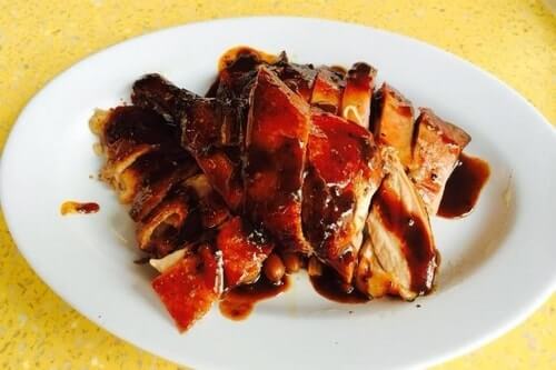 Sun roast Johor Restaurant offers roast chicken