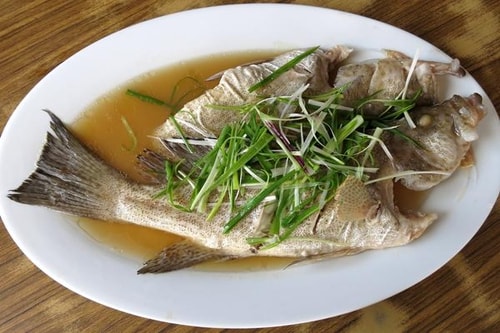 Steamed Fish Mersing