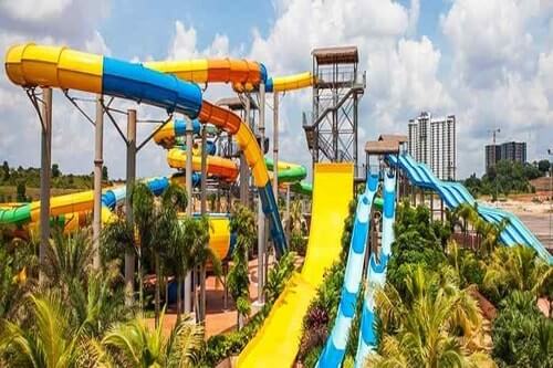 Exciting Desaru Water park 