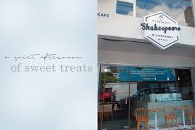 Shakespeare Milkshakes JB Cafe