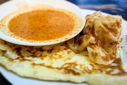 Roti Canai 祥华人煎饼 breakfast menu spice cafe