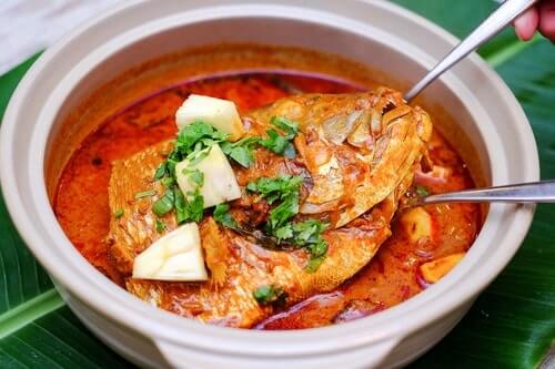 curry fish head- Chinese Food