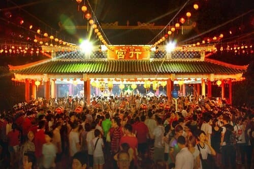 Chingay Parade - part of Chinese New Year festivities in Johor Bahru