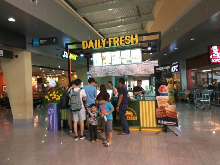 daily fresh at senai airport